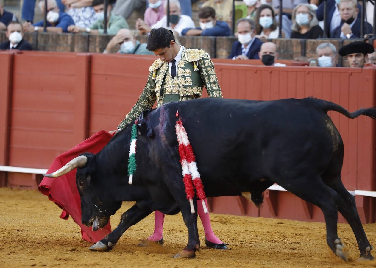 En imágenes, novillada del martes de la Feria de San Miguel de Sevilla