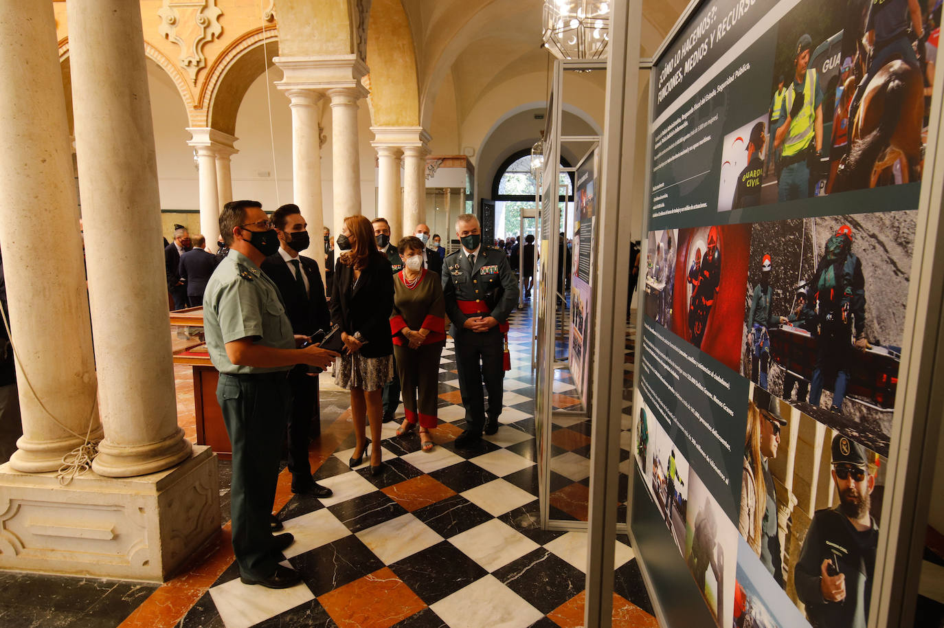 Las exposiciones de la Guardia Civil en Córdoba, en imágenes