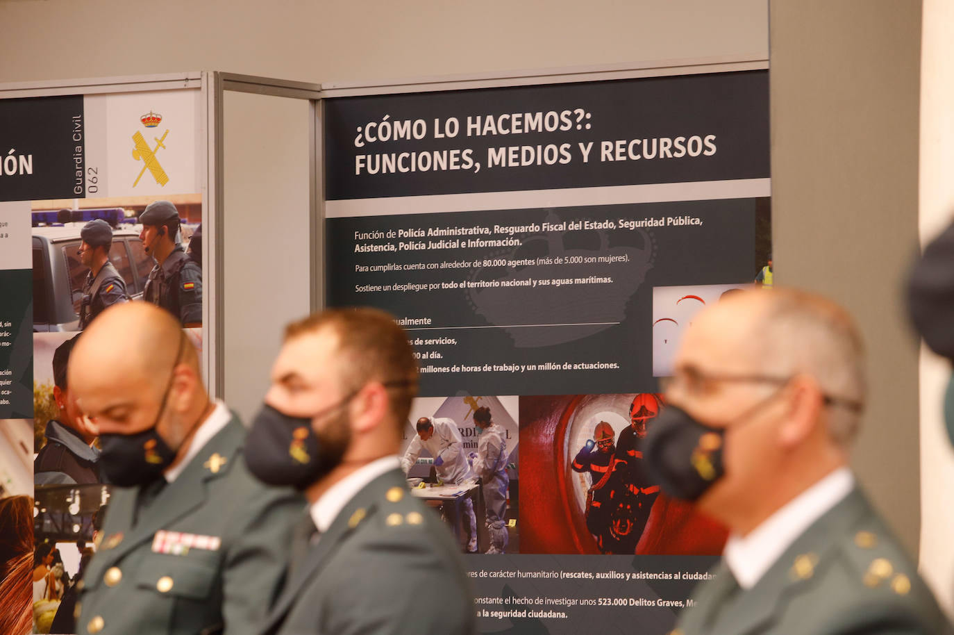 Las exposiciones de la Guardia Civil en Córdoba, en imágenes