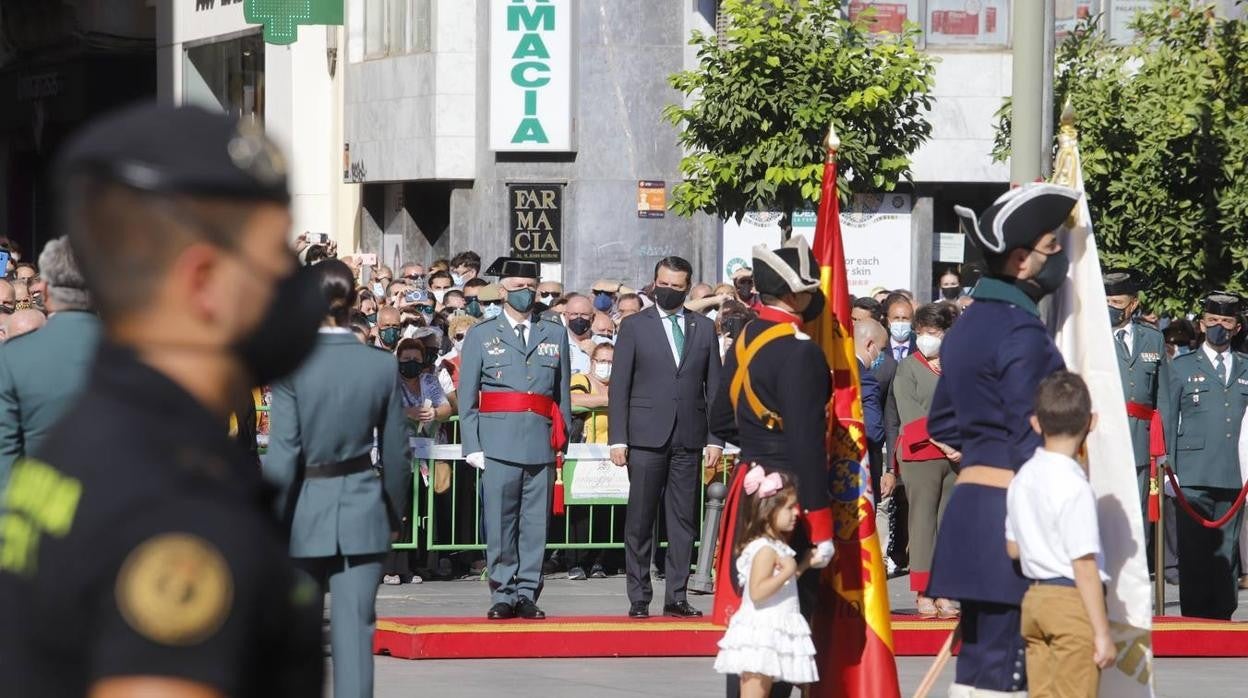 El izado de la bandera de España en los actos de la Guardia Civil por su patrona, en imágenes (II)