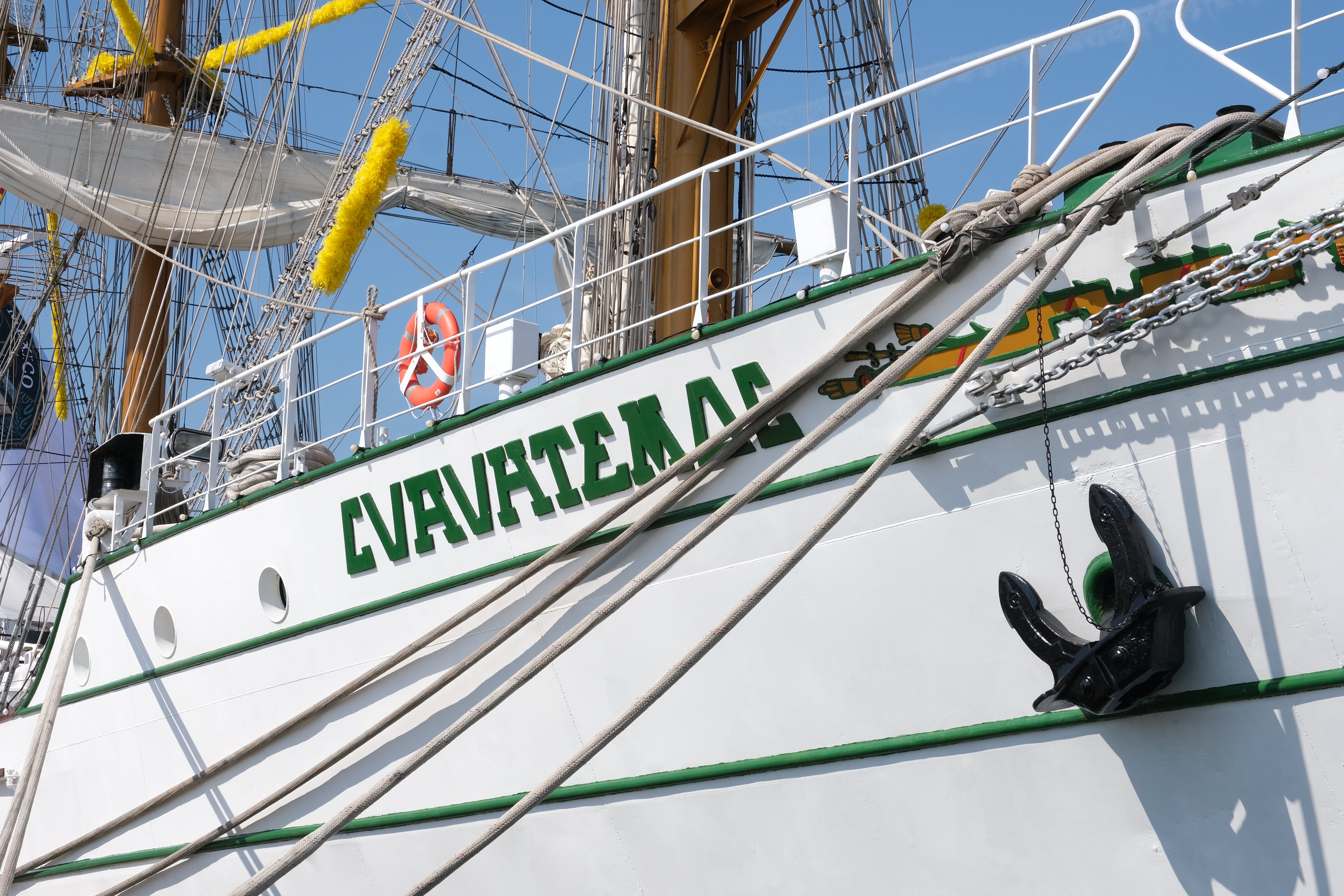 En imágenes: El buque escuela mexicano &#039;Cuauhtémoc&#039;, en Cádiz