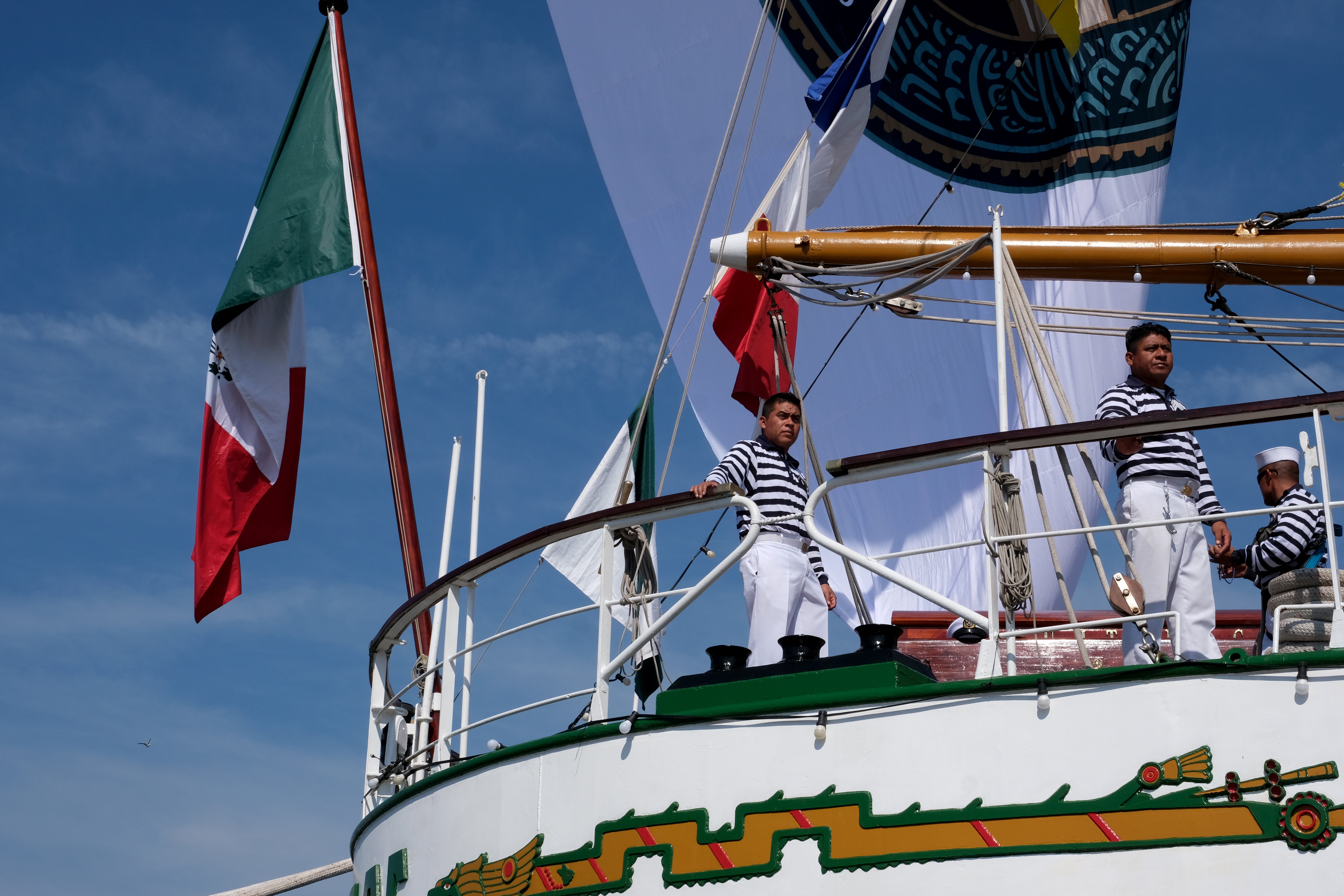 En imágenes: El buque escuela mexicano &#039;Cuauhtémoc&#039;, en Cádiz