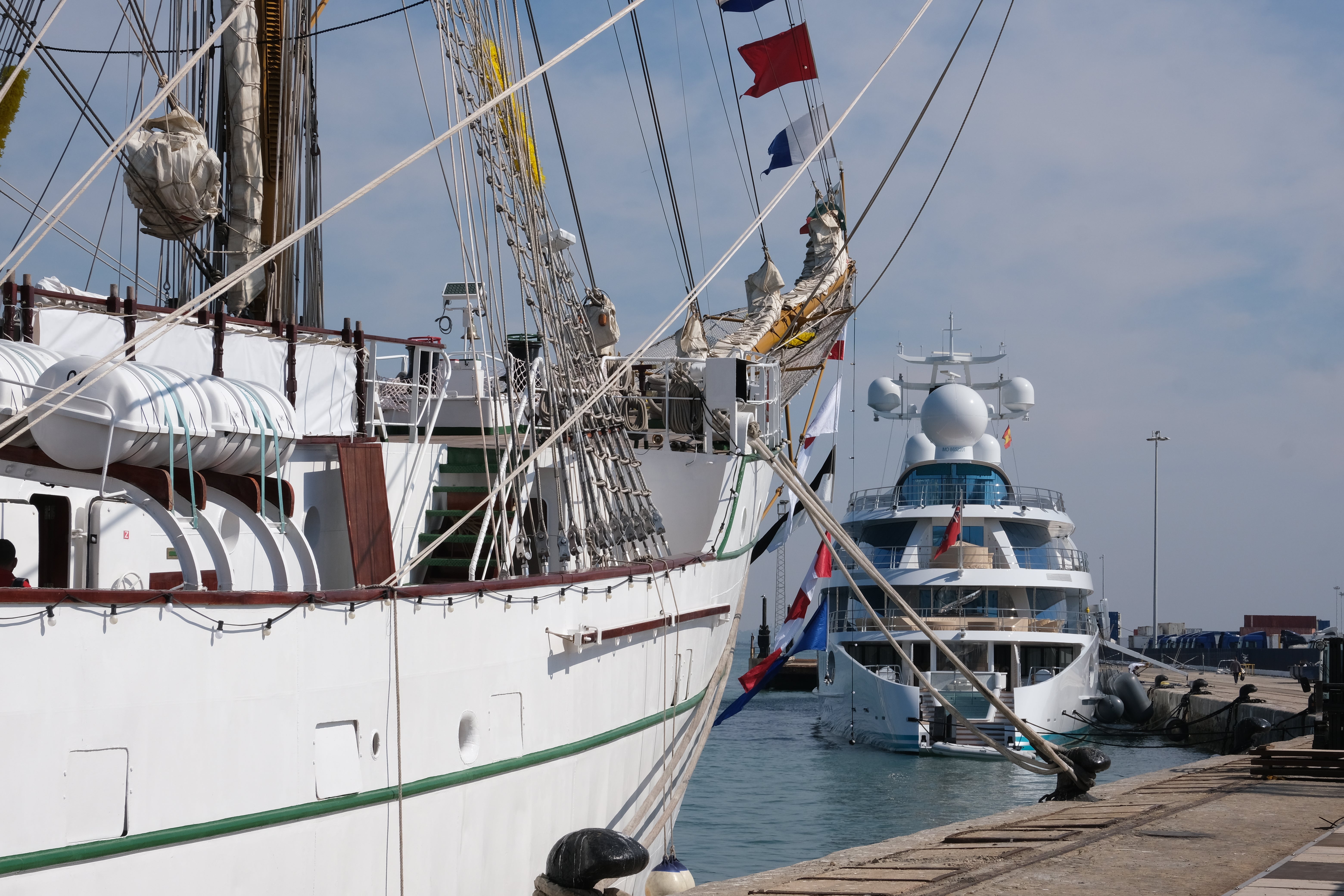 En imágenes: El buque escuela mexicano &#039;Cuauhtémoc&#039;, en Cádiz