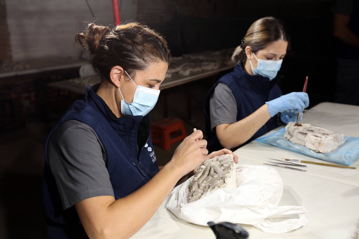 La restauración del Salón Rico de Toledo, en imágenes
