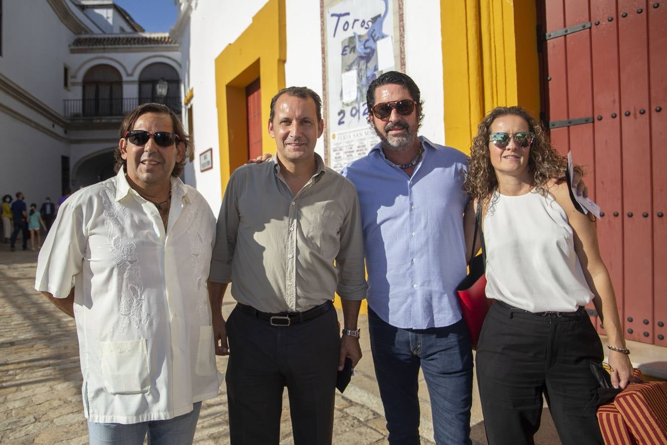 Curro Mateo, Rafa Cuesta, Alonso Cuevas y Fernanda Rodríguez. 