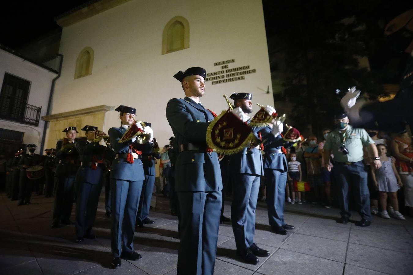 La Retreta de la Guardia Civil en Córdoba, en imágenes