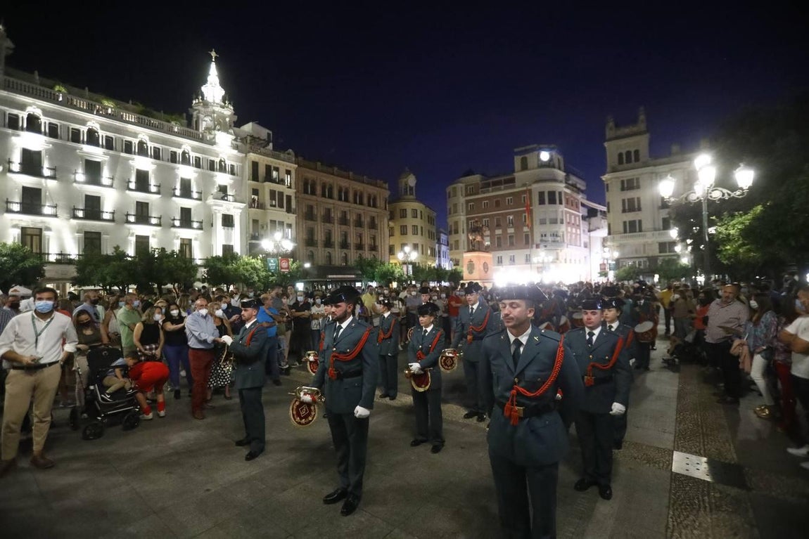La Retreta de la Guardia Civil en Córdoba, en imágenes