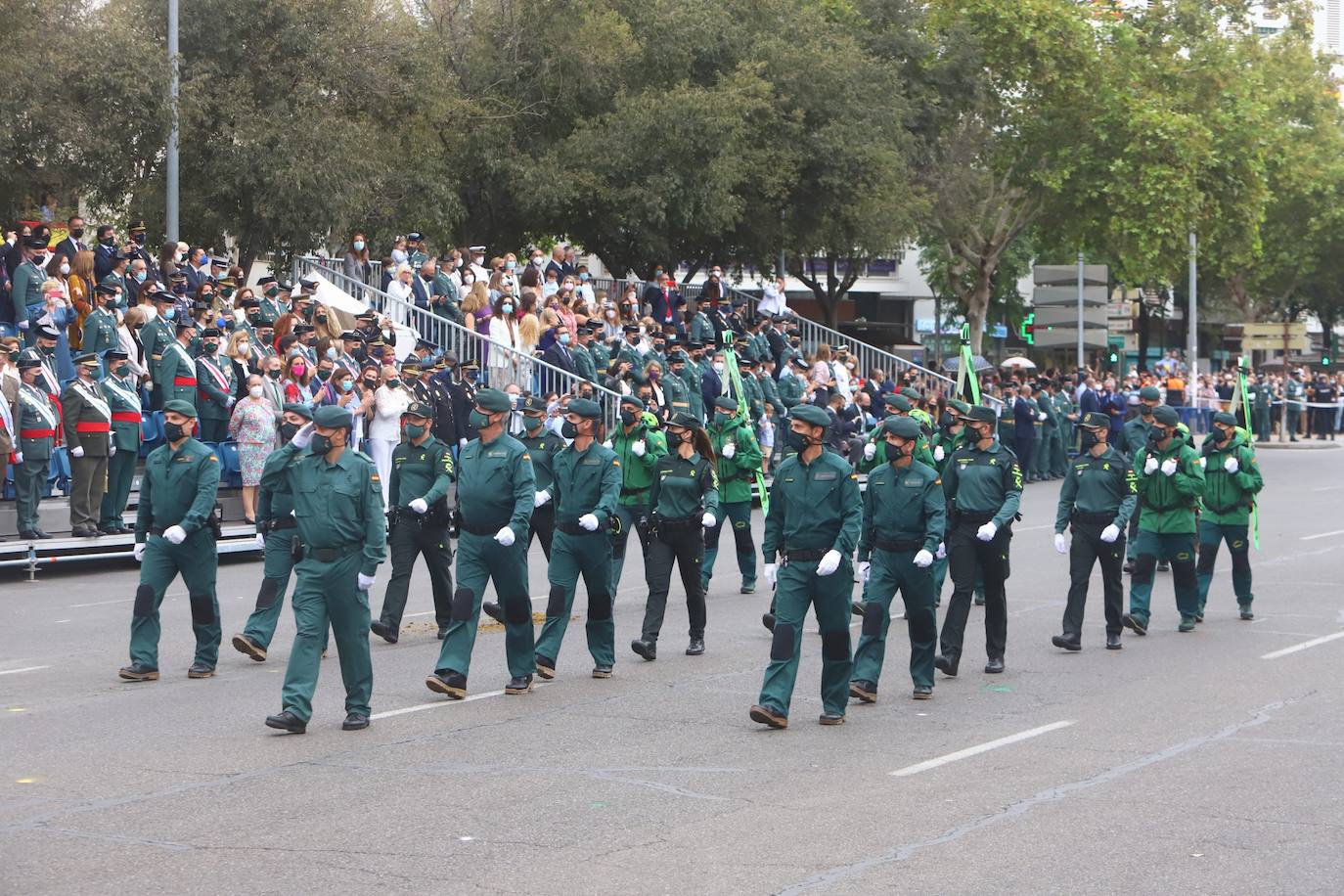 Actos nacionales por la Patrona | El desfile de la Guardia Civil en Córdoba, en imágenes (II)