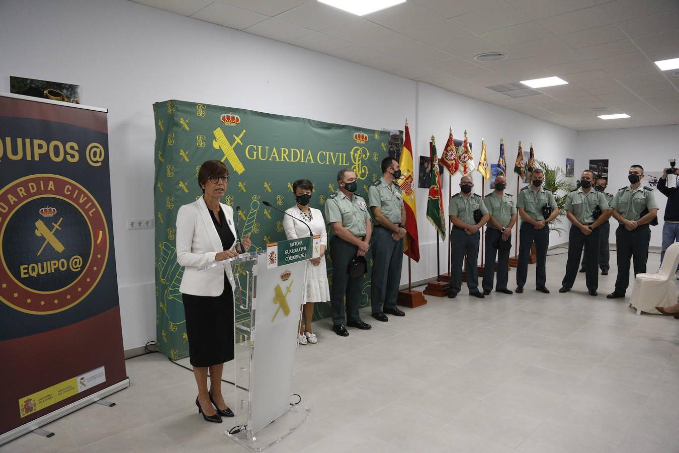 Los equipos @ de la Guardia Civil contra la ciberdelincuencia en Córdoba, en imágenes