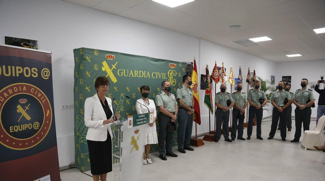 Los equipos @ de la Guardia Civil contra la ciberdelincuencia en Córdoba, en imágenes