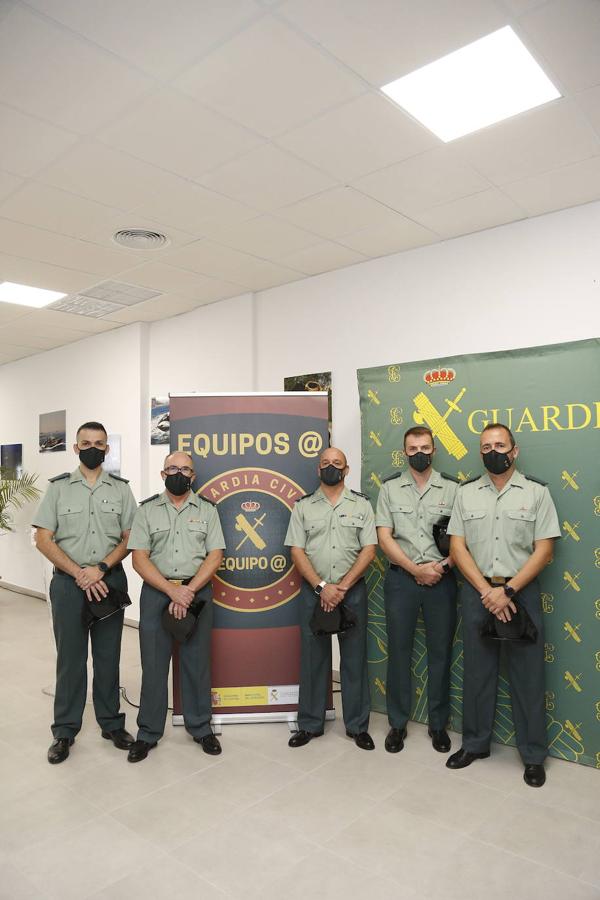 Los equipos @ de la Guardia Civil contra la ciberdelincuencia en Córdoba, en imágenes