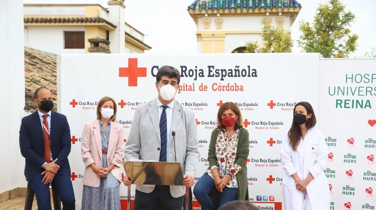 La presentación de la primera donación de órganos en la Cruz Roja de Córdoba, en imágenes