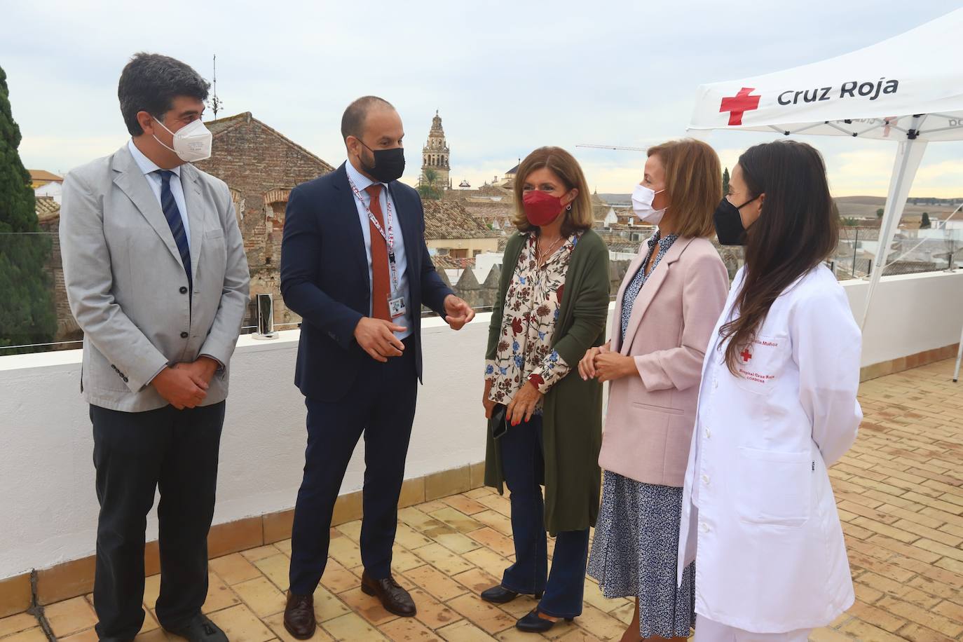 La presentación de la primera donación de órganos en la Cruz Roja de Córdoba, en imágenes