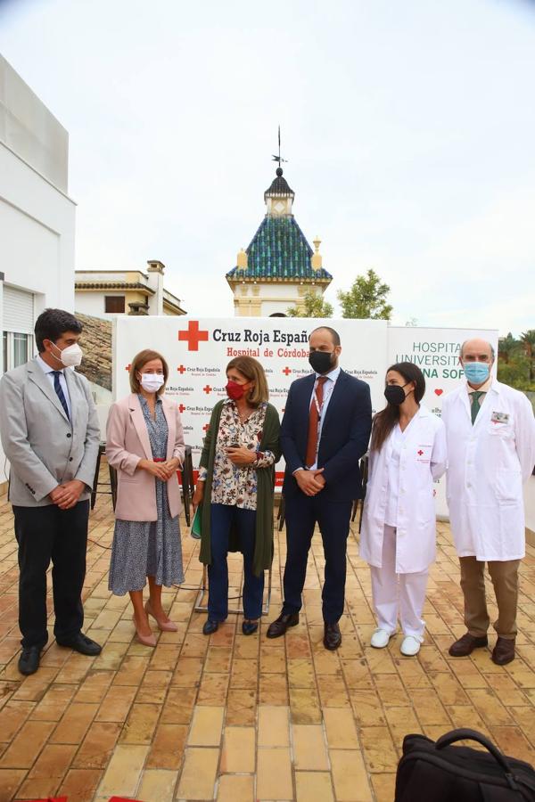 La presentación de la primera donación de órganos en la Cruz Roja de Córdoba, en imágenes