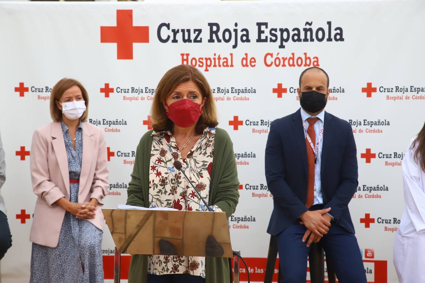 La presentación de la primera donación de órganos en la Cruz Roja de Córdoba, en imágenes