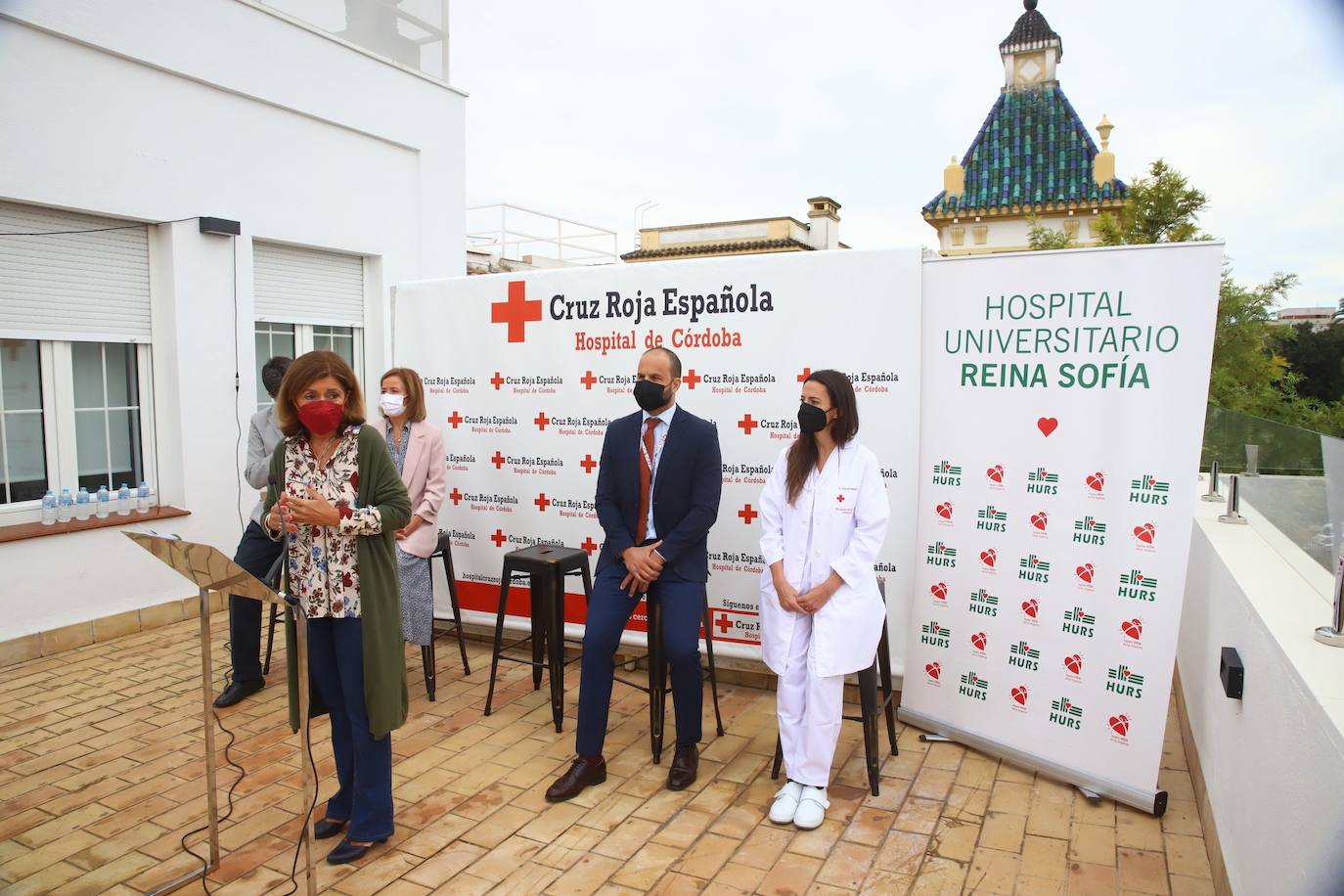 La presentación de la primera donación de órganos en la Cruz Roja de Córdoba, en imágenes