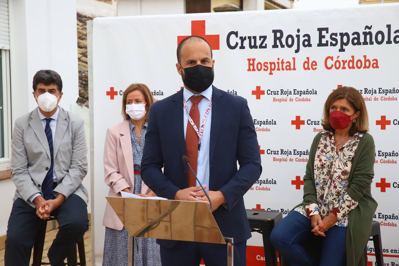 La presentación de la primera donación de órganos en la Cruz Roja de Córdoba, en imágenes