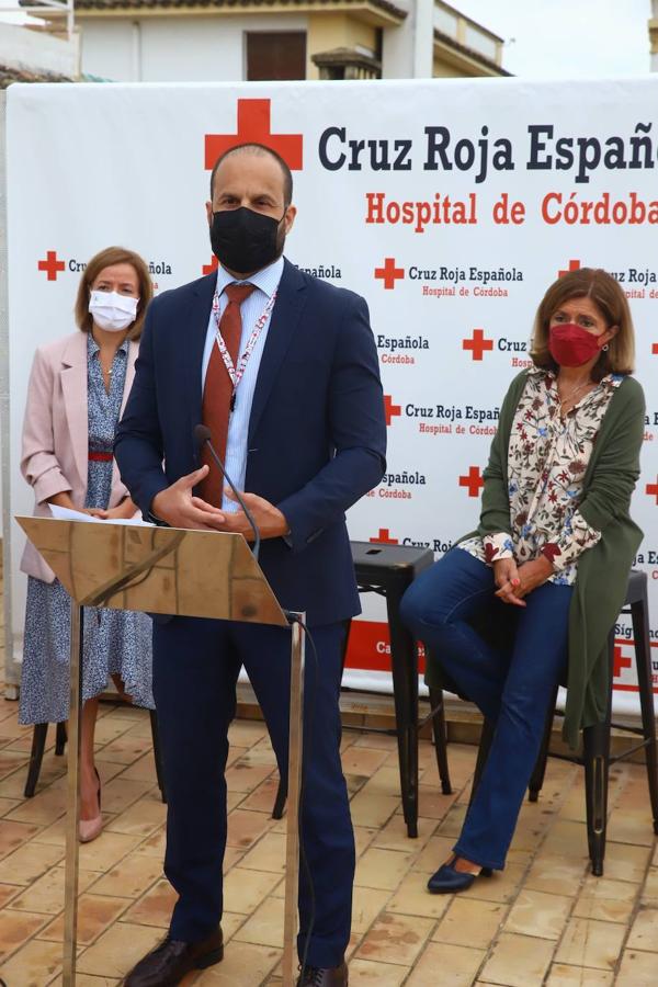 La presentación de la primera donación de órganos en la Cruz Roja de Córdoba, en imágenes