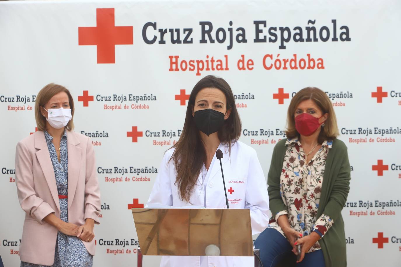 La presentación de la primera donación de órganos en la Cruz Roja de Córdoba, en imágenes