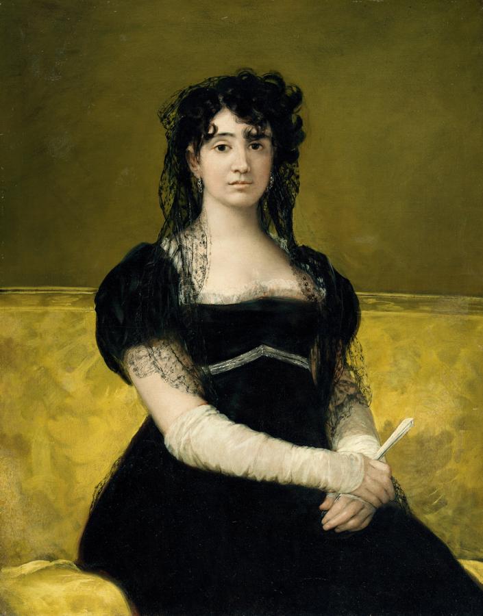 Retrato de Antonia Zárate y Aguirre (1805). 