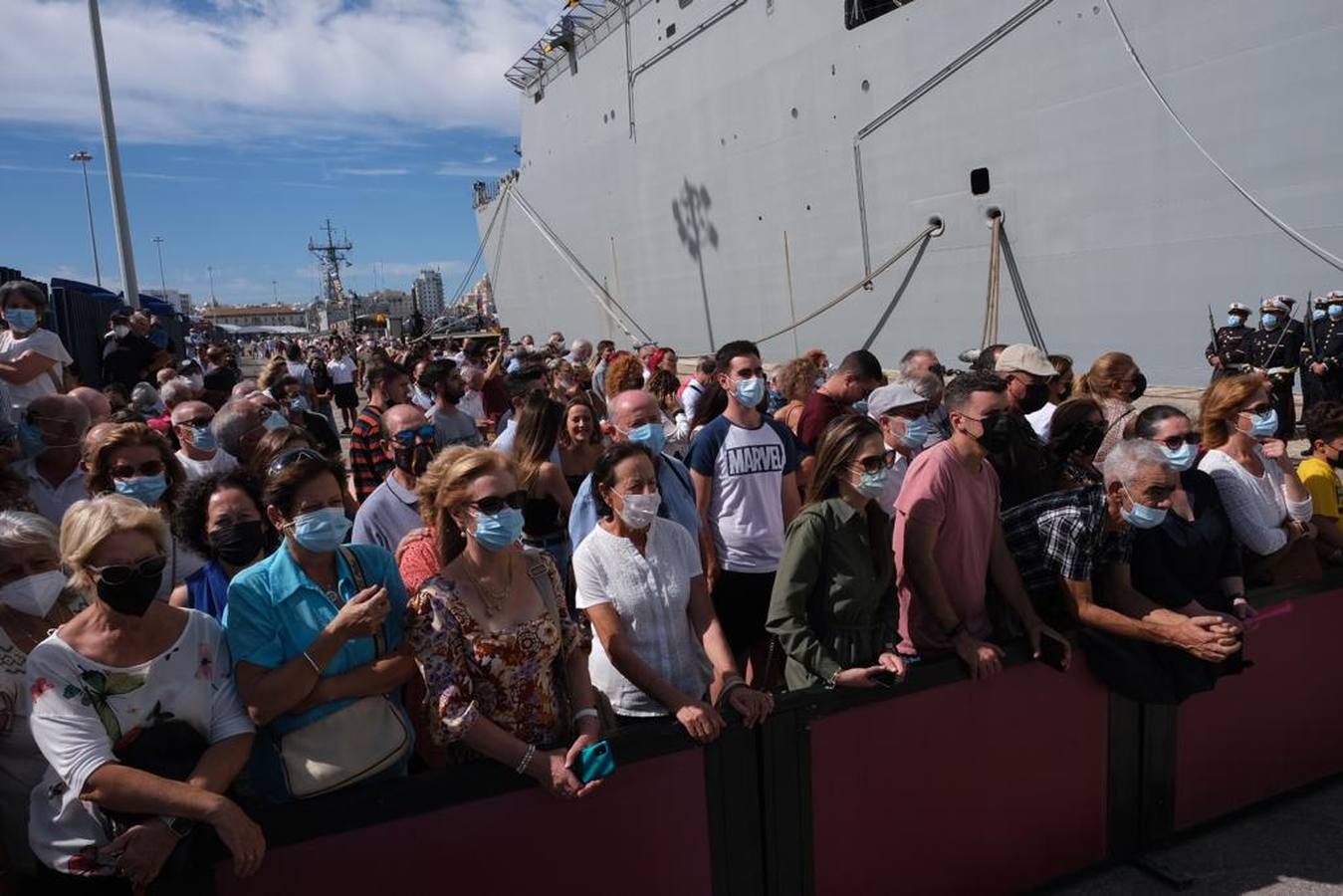 FOTOS: Así ha sido el homenaje en Cádiz que ha conmemorado del 450 aniversario de la batalla de Lepanto