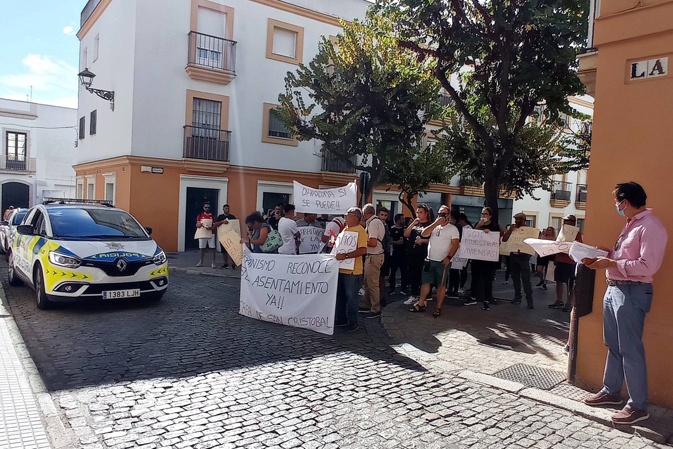 FOTOS: Protestas de los vecinos de la Sierra de San Cristóbal