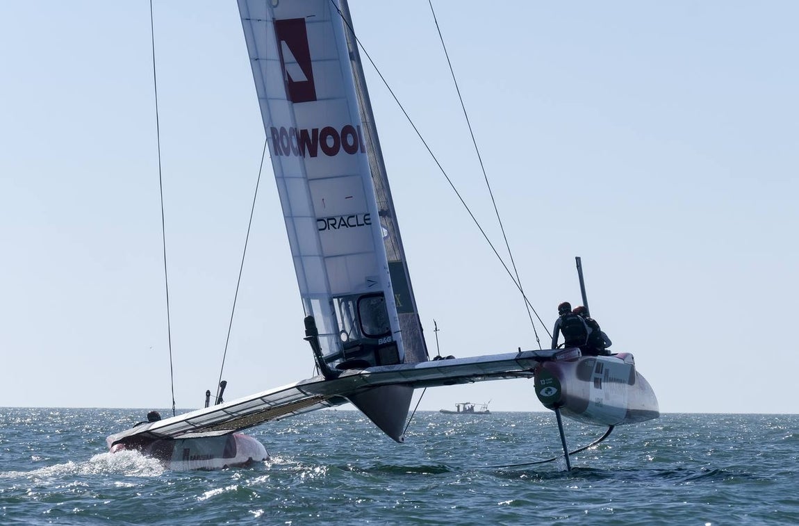 Fotos: Así ha sido la primera jornada de la SailGP en Cádiz