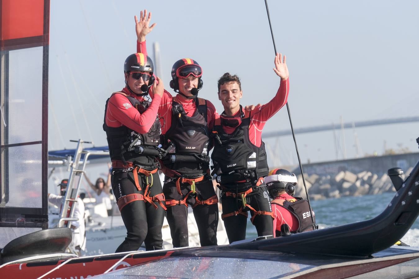 Fotos: La regata SailGP en Cádiz