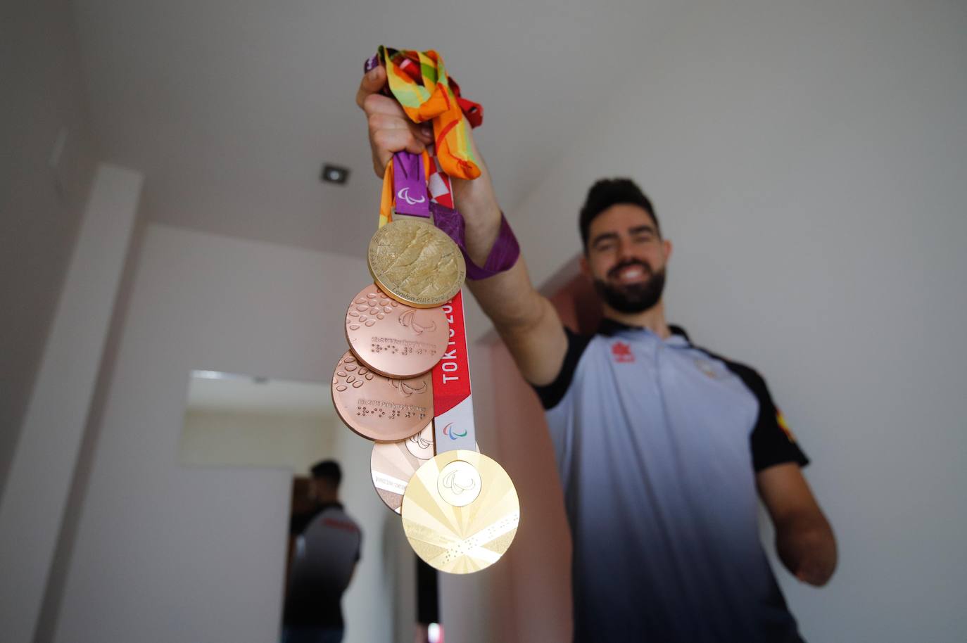 Las mejores imágenes de una jornada con el campeón paralímpico Alfonso Cabello