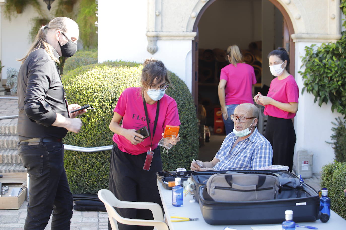 Los preparativos de Festival Flora de Córdoba 2021, en imágenes