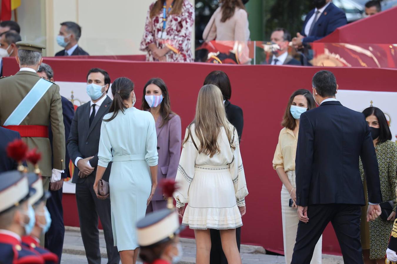 El desfile militar del Día de la Hispanidad 2021, en imágenes