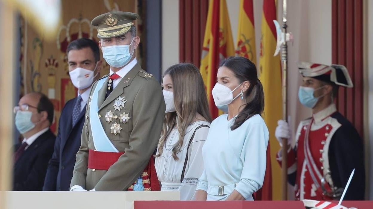 El desfile militar del Día de la Hispanidad 2021, en imágenes