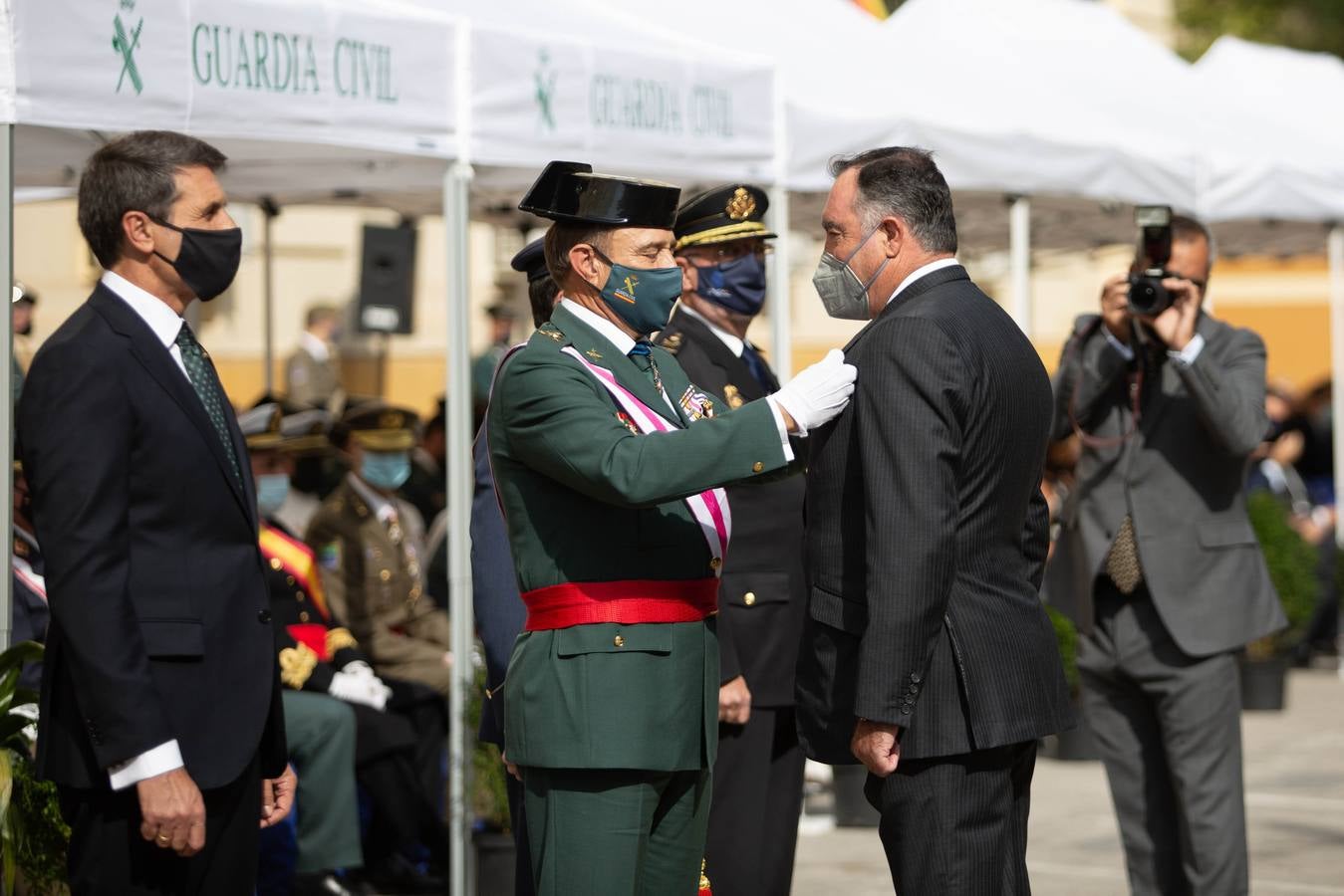 En imágenes, la Guardia Civil celebra el día de su patrona en Sevilla