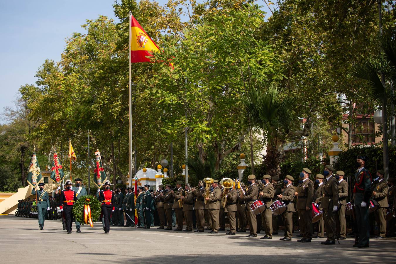 En imágenes, la Guardia Civil celebra el día de su patrona en Sevilla