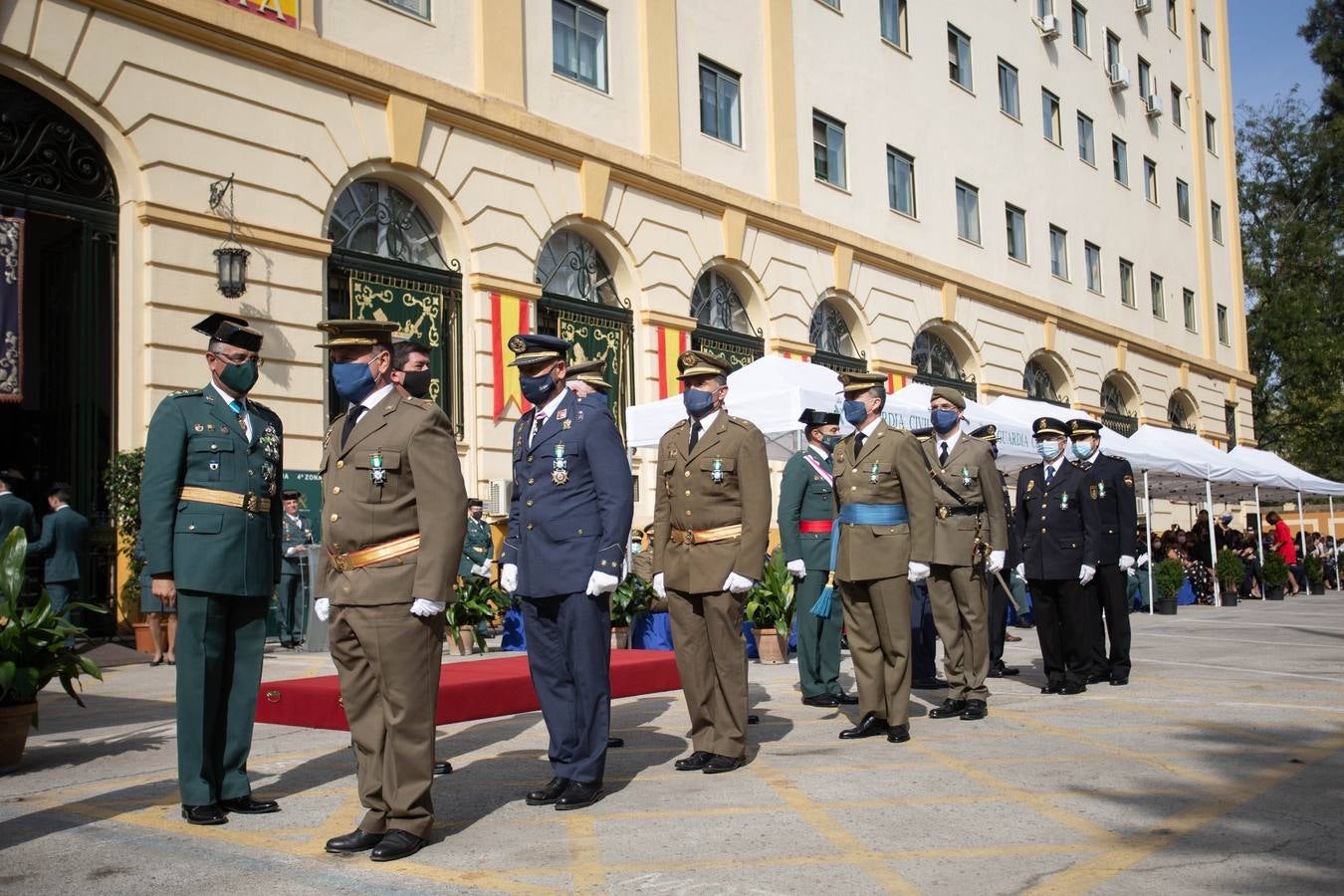 En imágenes, la Guardia Civil celebra el día de su patrona en Sevilla