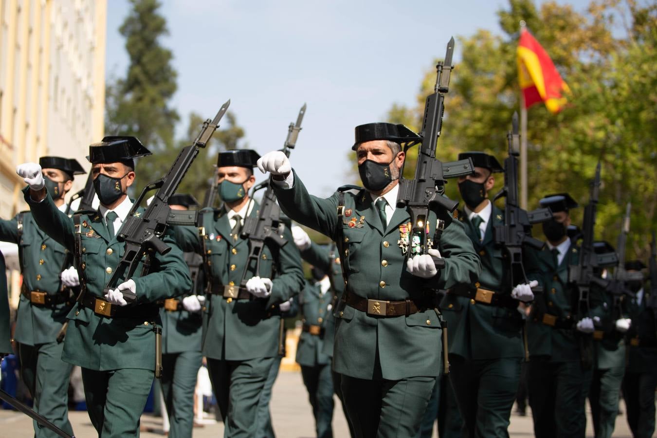 En imágenes, la Guardia Civil celebra el día de su patrona en Sevilla