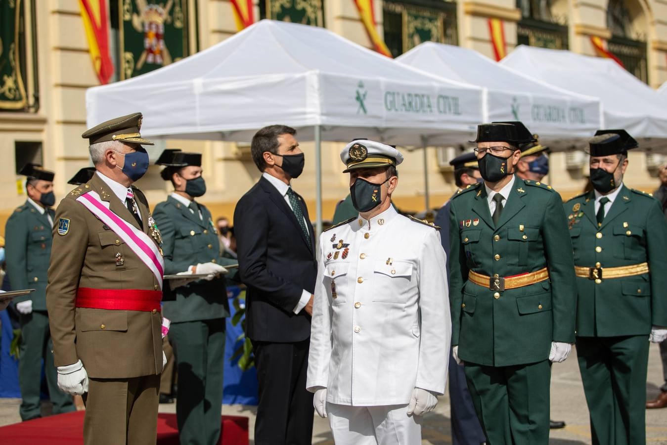 En imágenes, la Guardia Civil celebra el día de su patrona en Sevilla