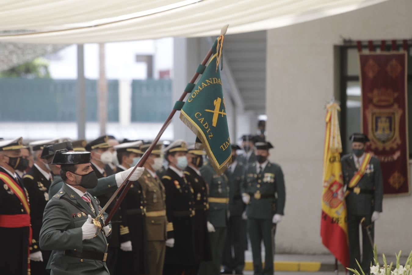 Fotos: La Guardia Civil celebra la festividad de su patrona en Cádiz