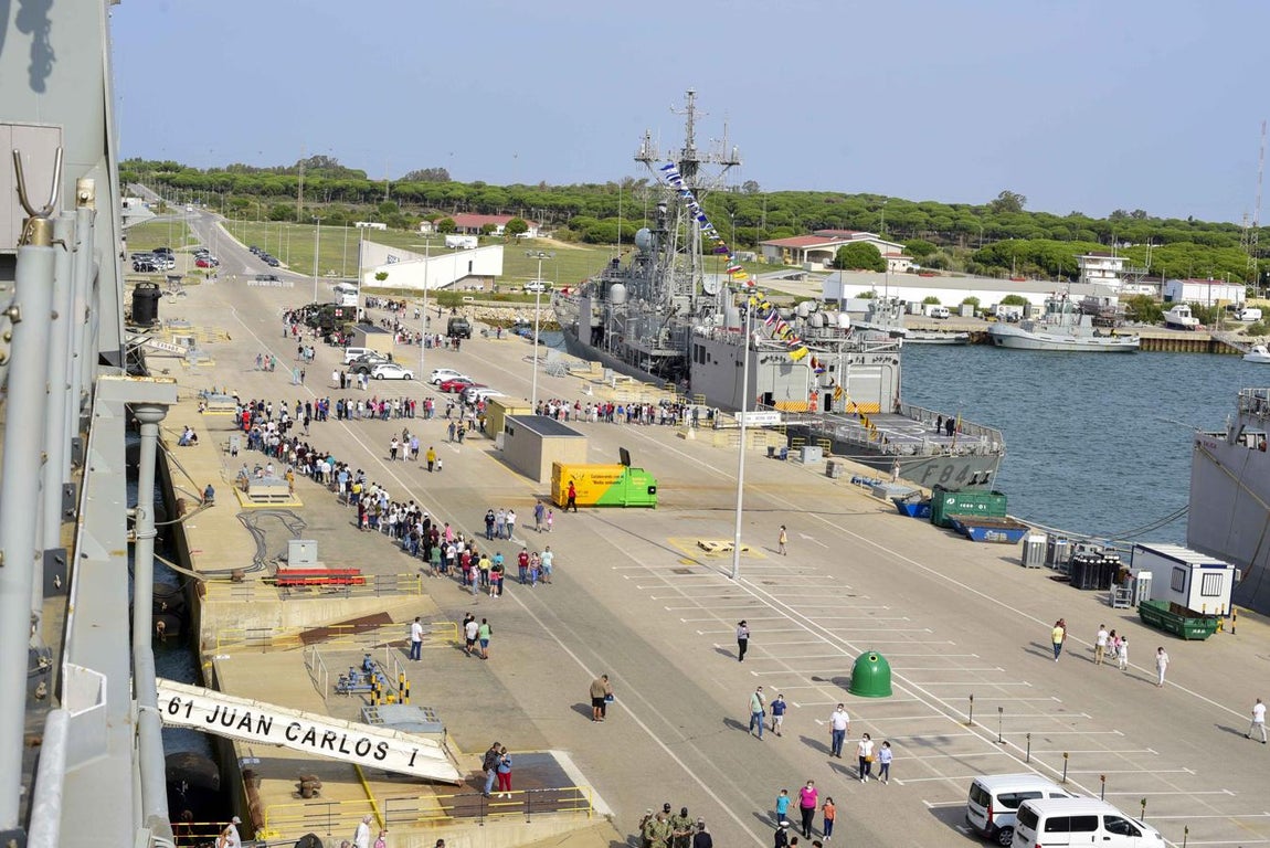 Jornada de puertas abiertas en la Base Naval de Rota