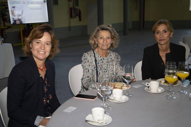 Ana Rosa Queralt, Cristina Heeren y Alexandra Hoffer