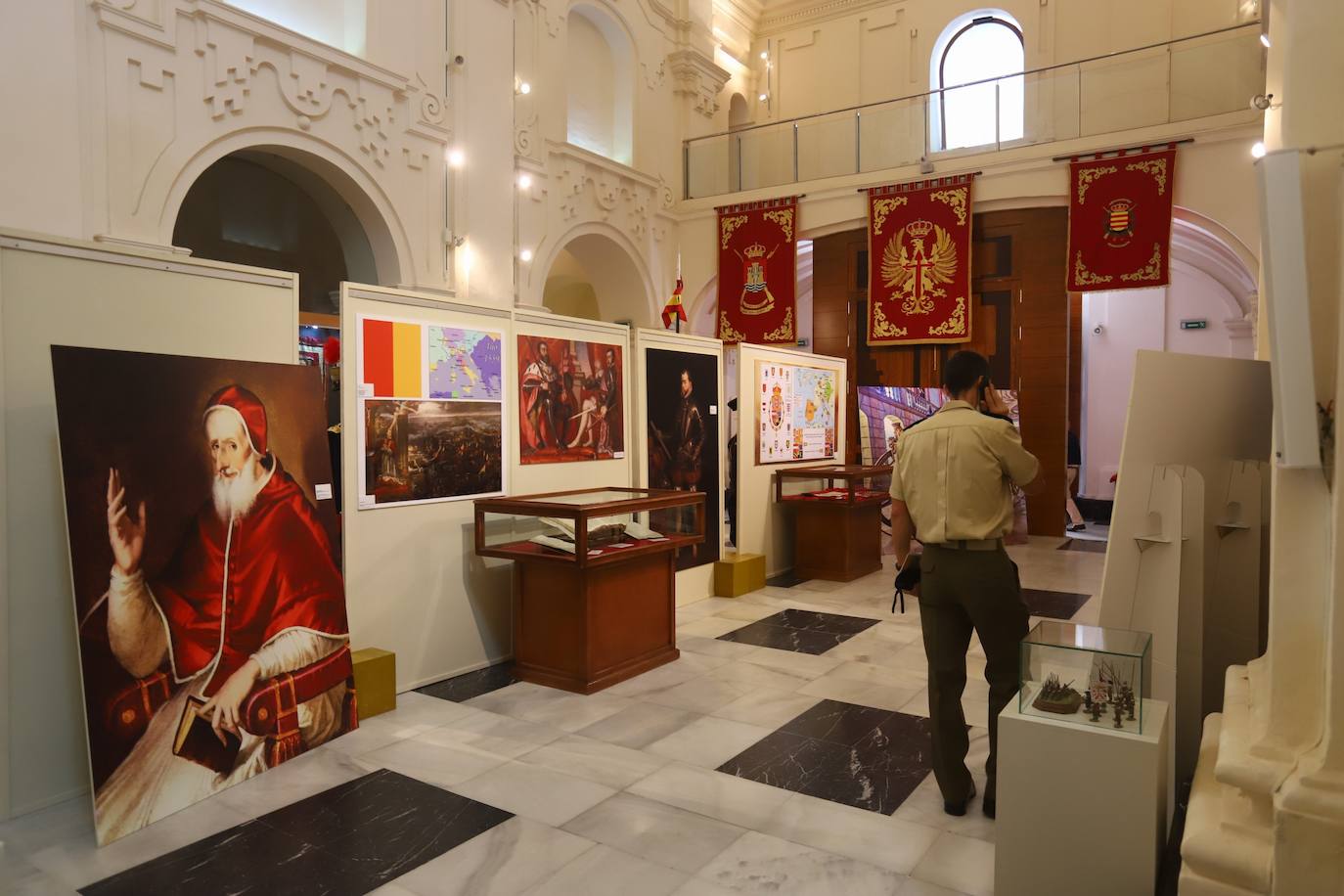 La exposición sobre la Batalla de Lepanto en Córdoba, en imágenes