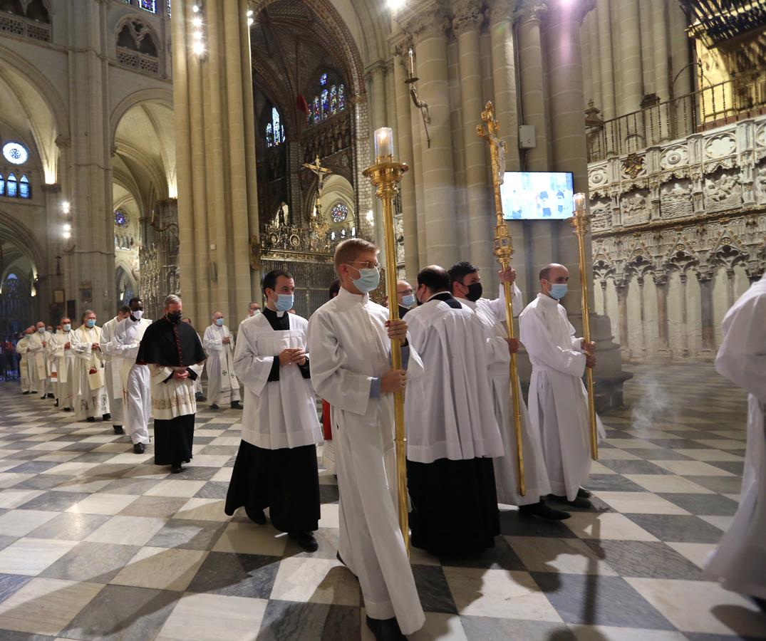 Todas las imágenes del acto penitencial en la catedral de Toledo