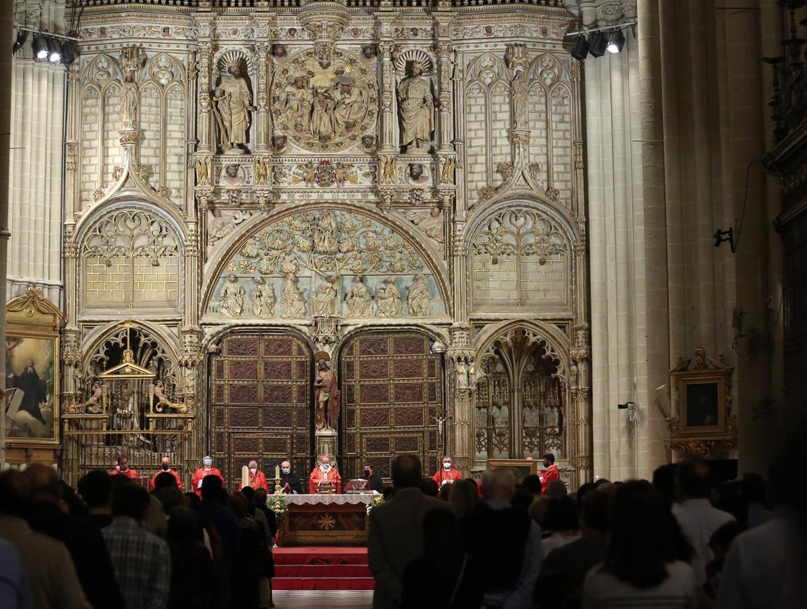 Todas las imágenes del acto penitencial en la catedral de Toledo