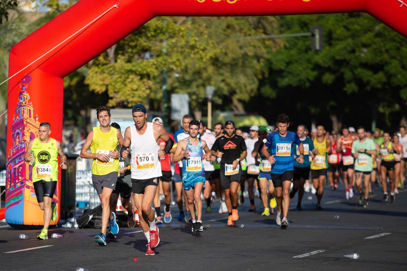 ¿Has corrido la media maratón de Sevilla? Búscate en nuestras galerías