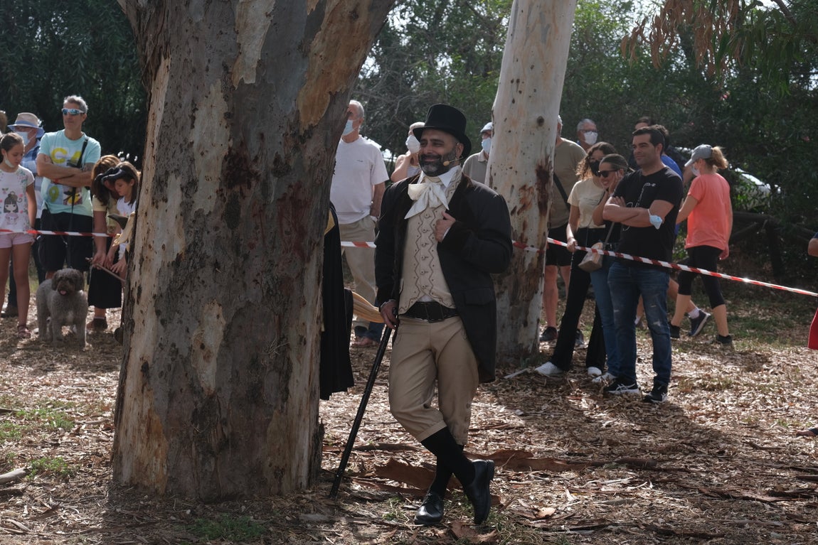 Representación de la batalla del Trocadero