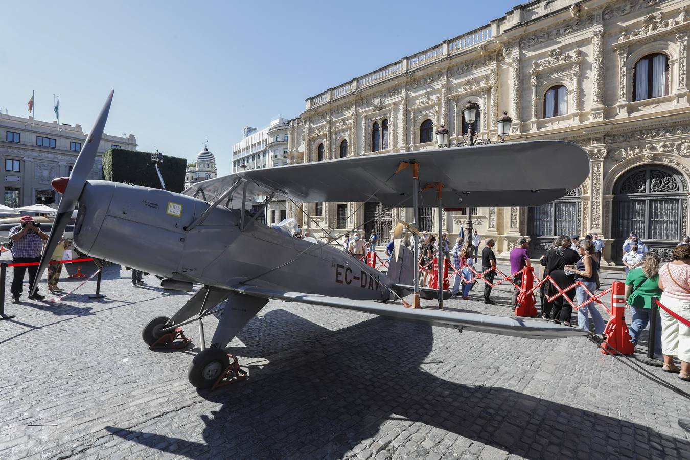 En imágenes, Tablada aterriza en la Plaza de San Francisco