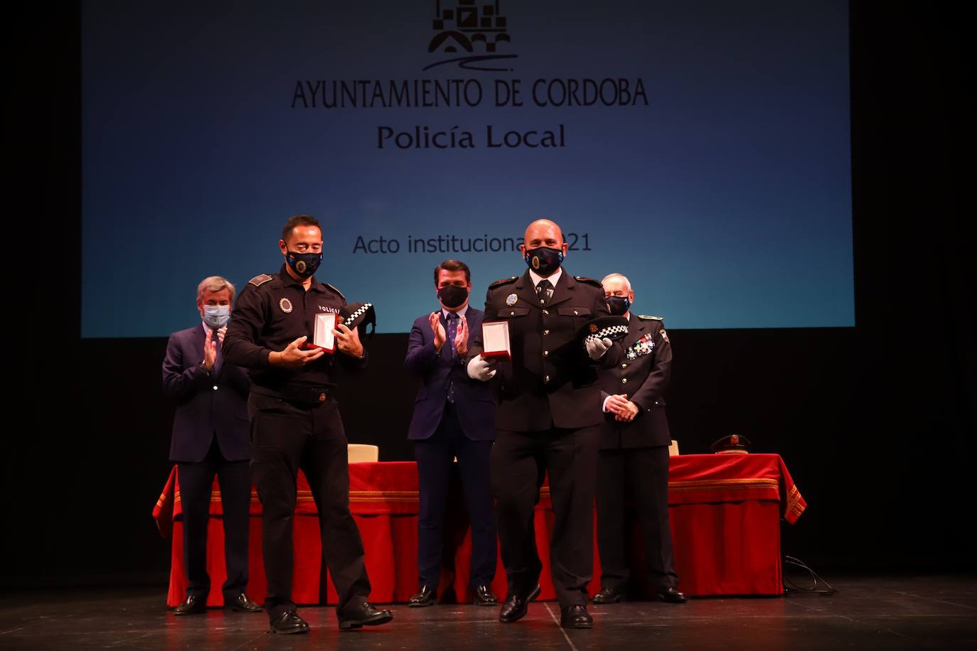 El acto de la Policía Local de Córdoba por el día de San Rafael, en imágenes