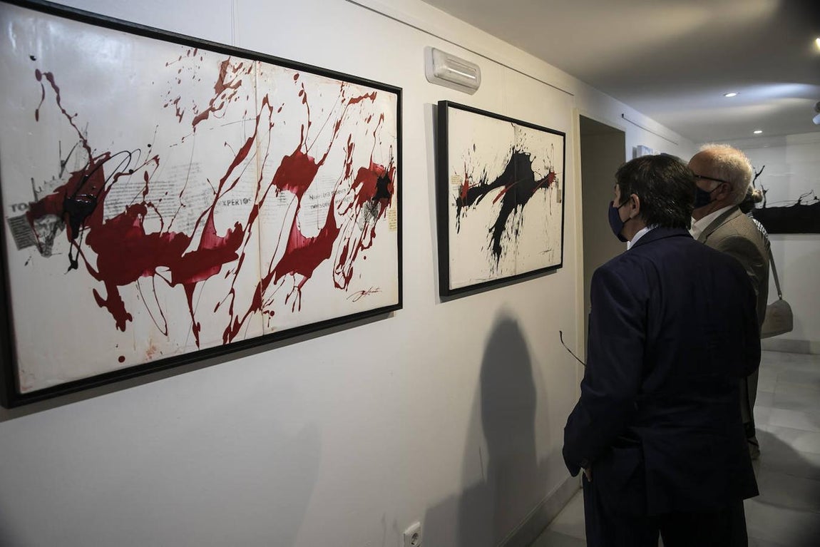 La exposición de Pepe Amate en el Colegio de Abogados de Córdoba, en imágenes