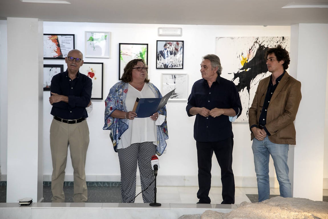 La exposición de Pepe Amate en el Colegio de Abogados de Córdoba, en imágenes
