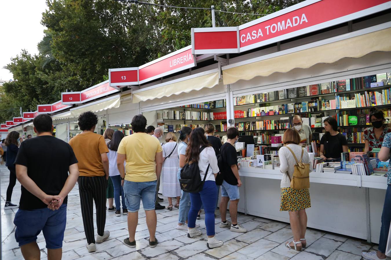 Comienza la Feria del Libro de Sevilla 2021